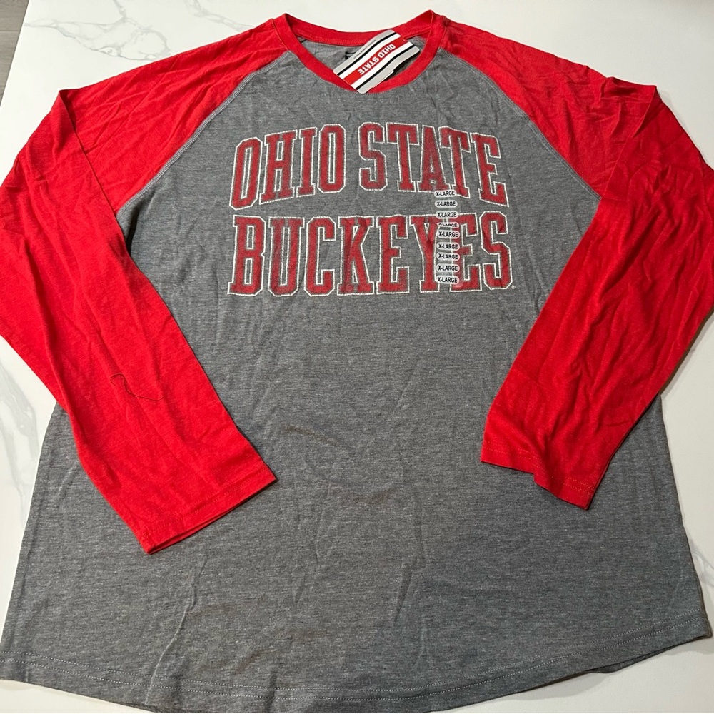 Ohio State Buckeyes Men’s Long Sleeve (XL) Retails For $40